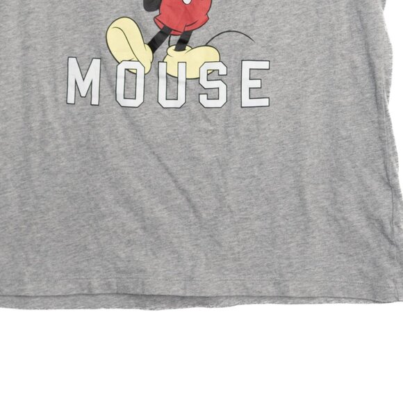 Mickey Mouse Size M Graphic Gray T-Shirt By Uniqlo 100% Cotton For Adults - Picture 4 of 8